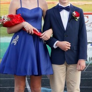 Intrigue short formal dress